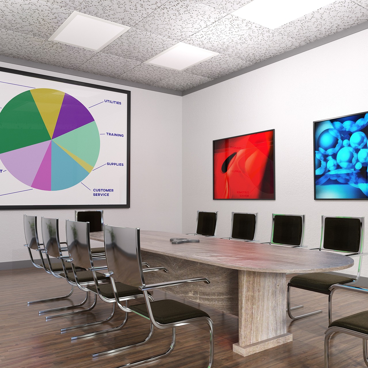 Smart meeting room technology